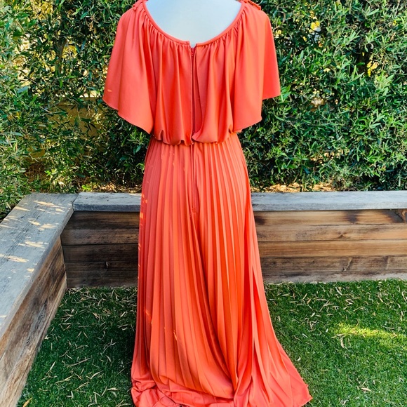 Vintage Union Made Pleated Grecian Gown - Picture 8 of 8